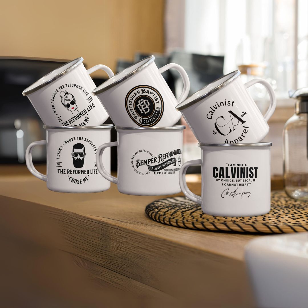ENAMEL MUGS Calvinist Apparel™
