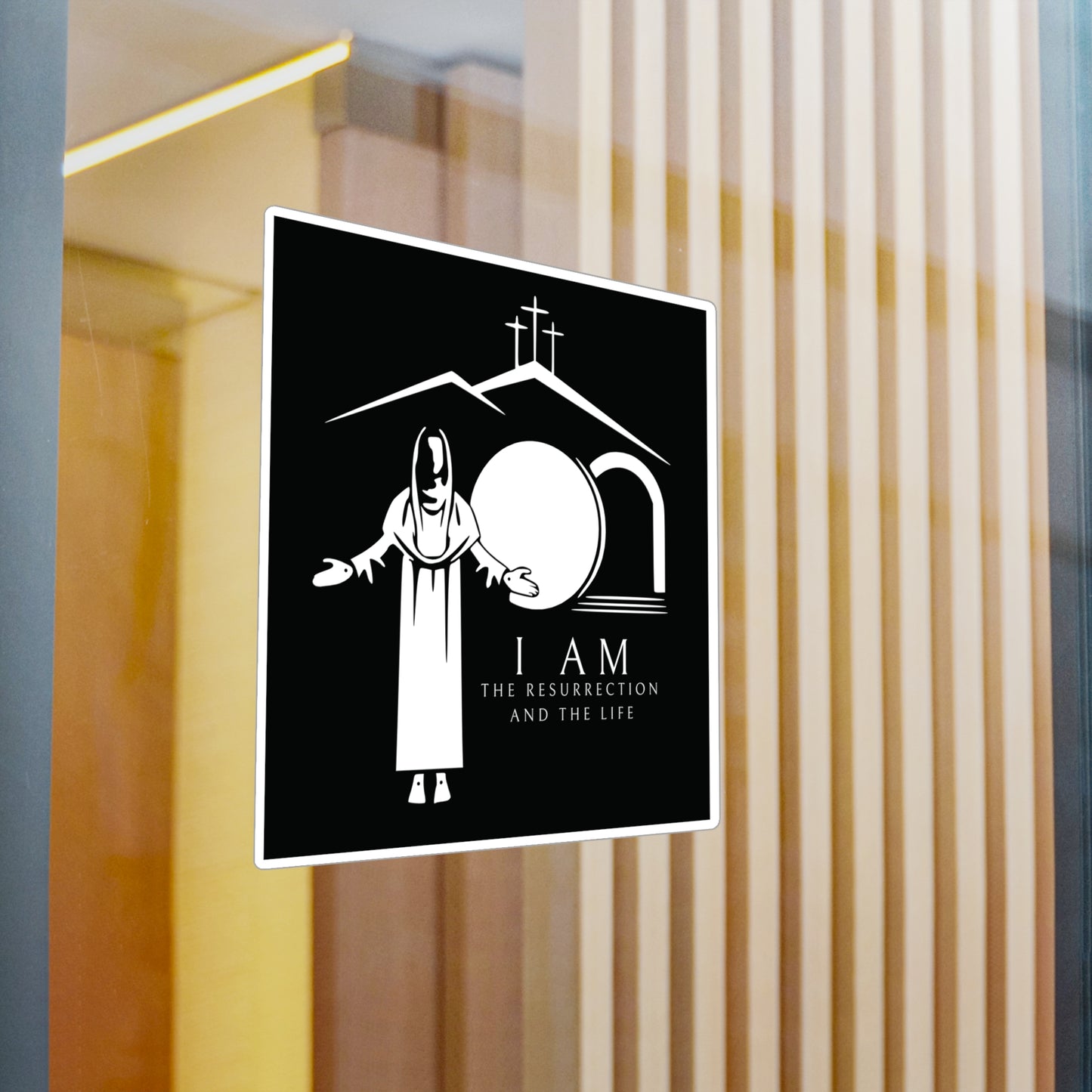 I AM The Resurrection - Kiss-Cut Decals