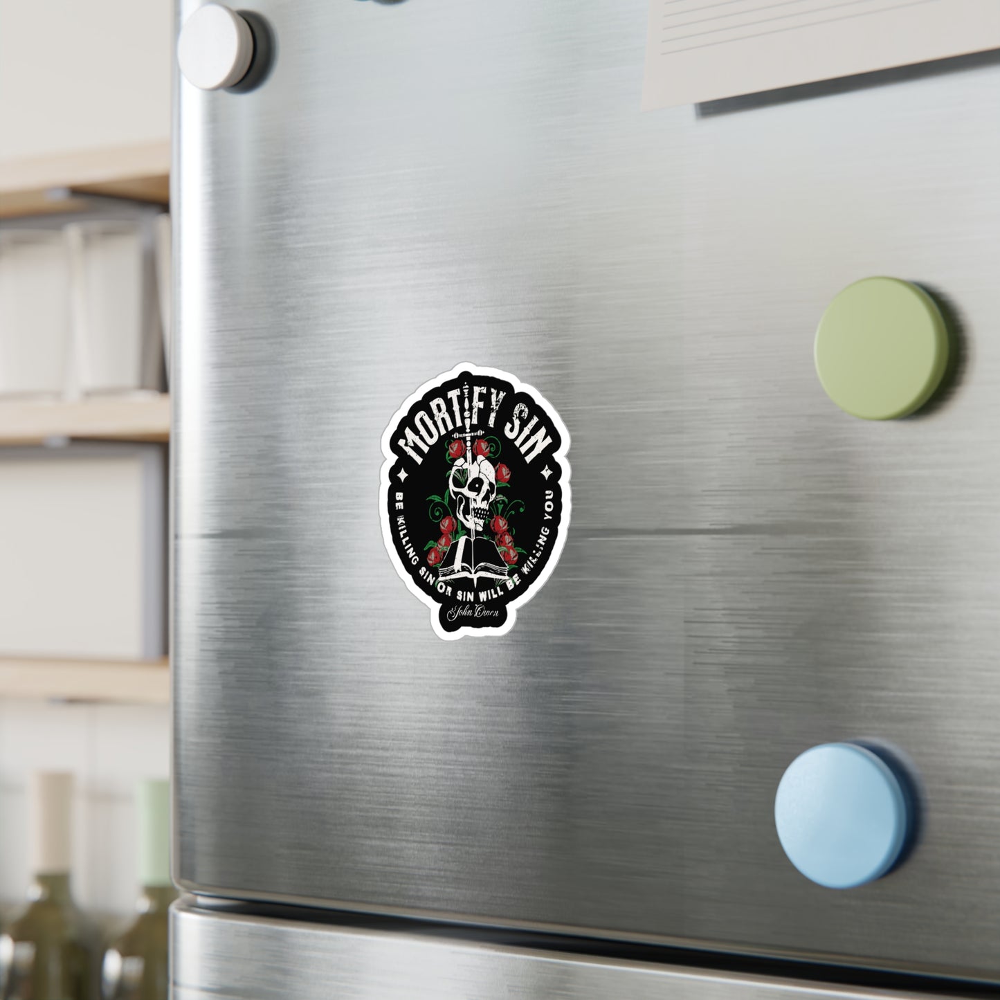 Mortify Sin - Kiss-Cut Vinyl Decals