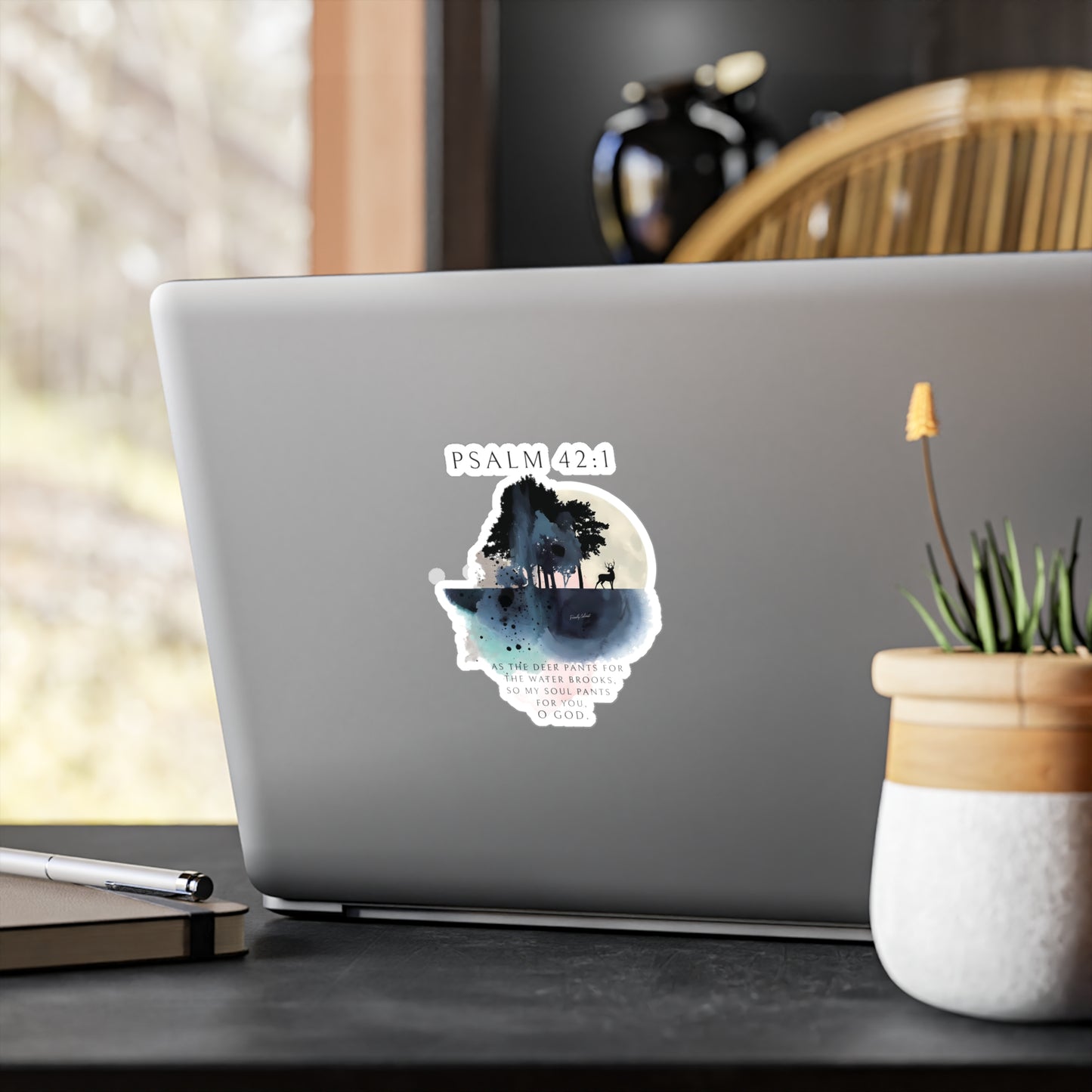 My Soul Thirsts For God - Kiss-Cut Vinyl Decals