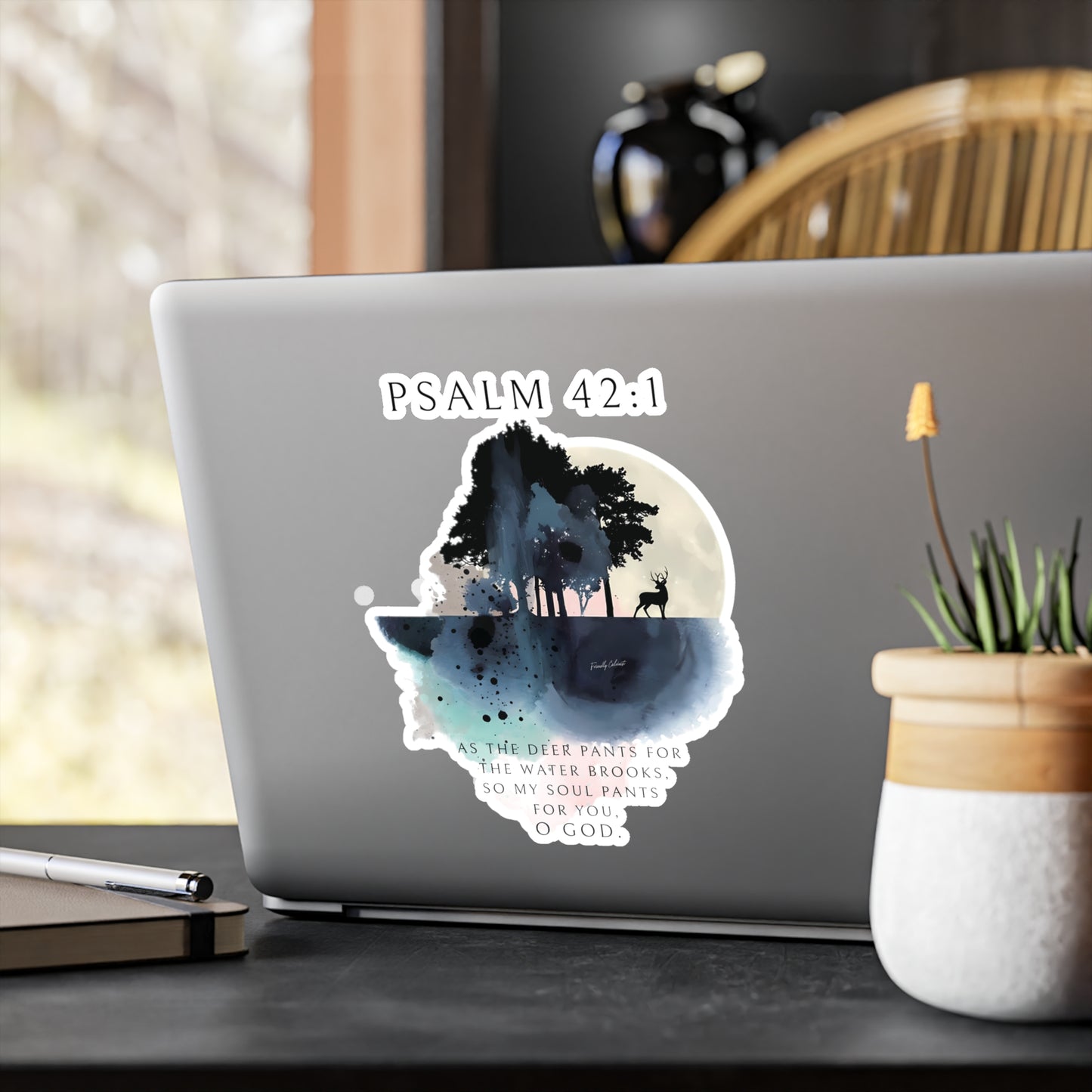 My Soul Thirsts For God - Kiss-Cut Vinyl Decals