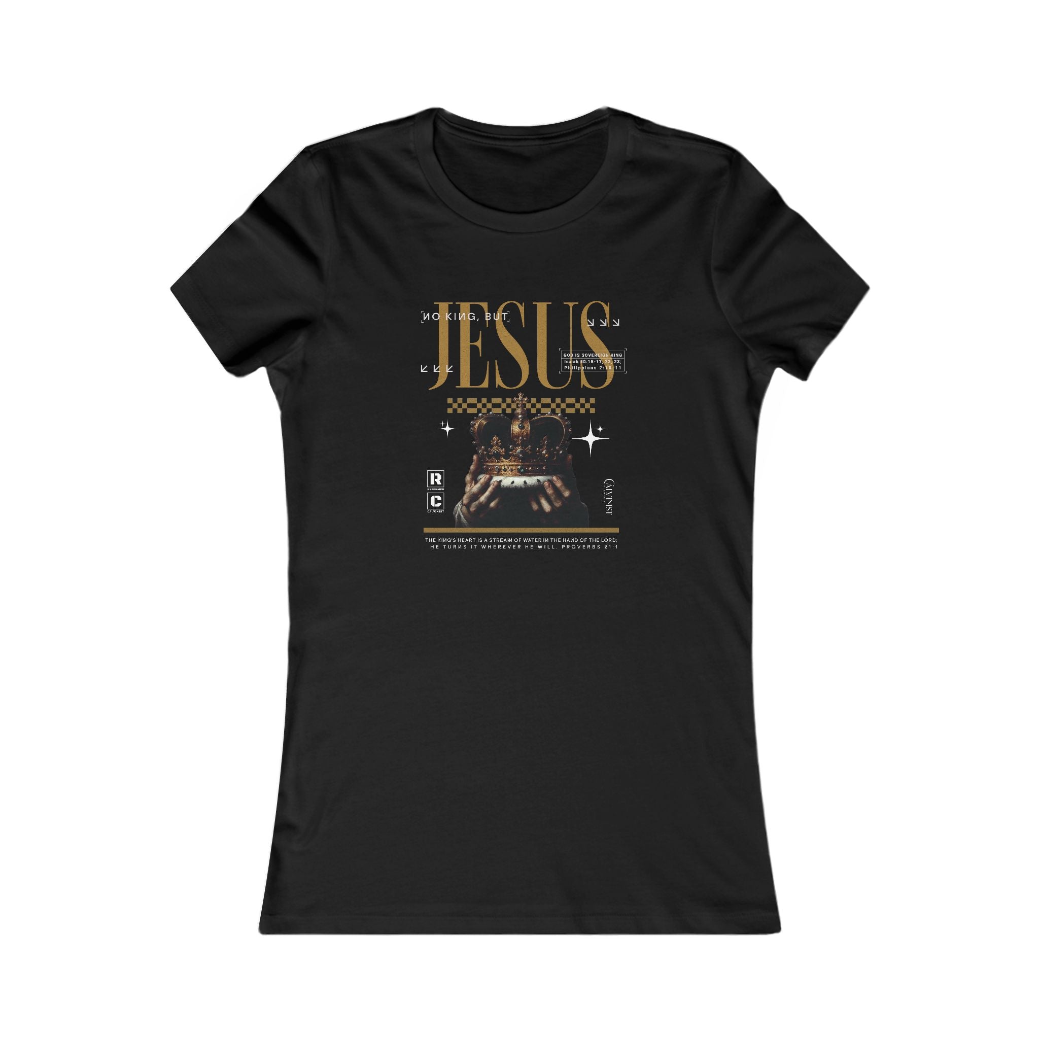 No King But Jesus I - Women's Slim Fit Tee