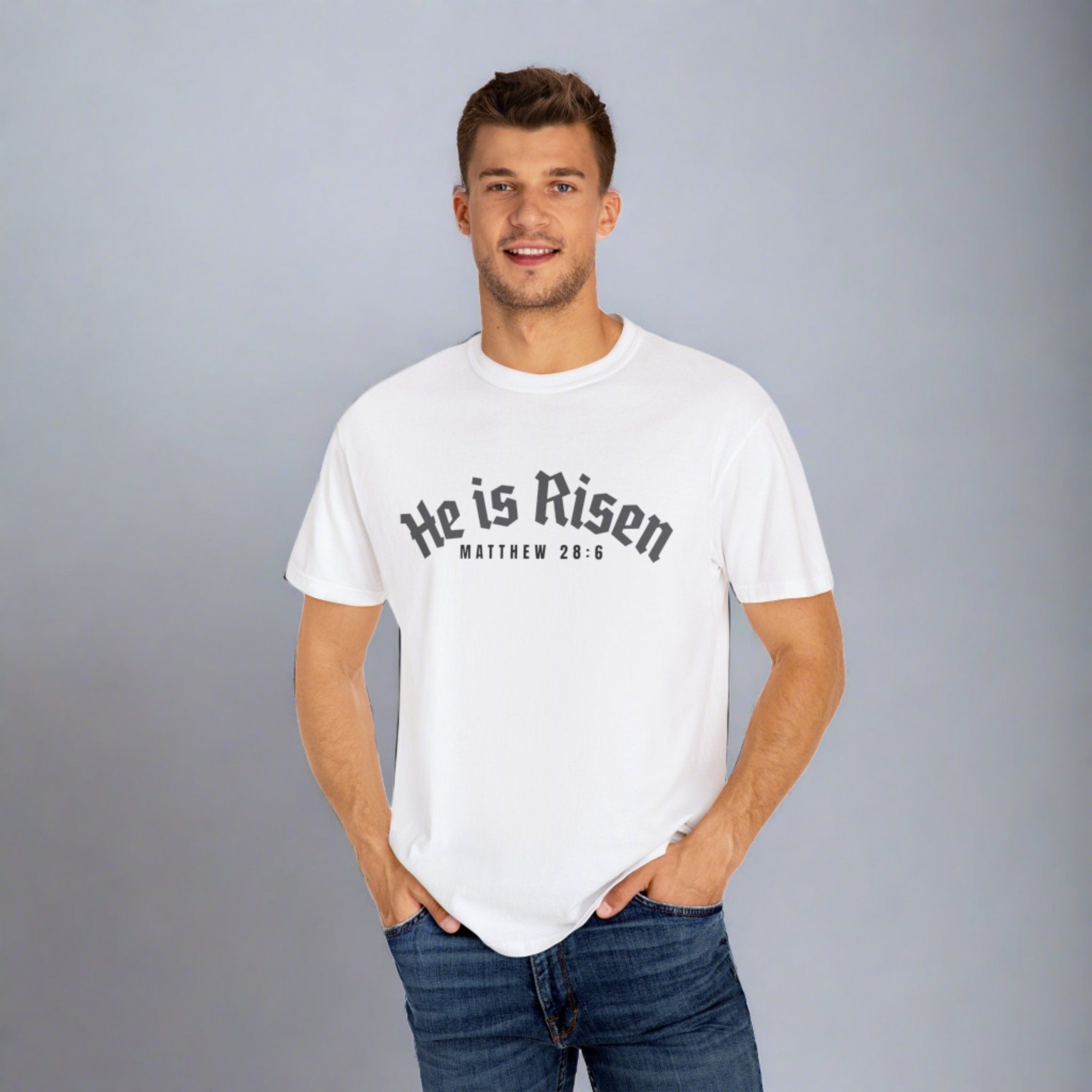 HE IS RISEN - Unisex Tee Calvinist Apparel™