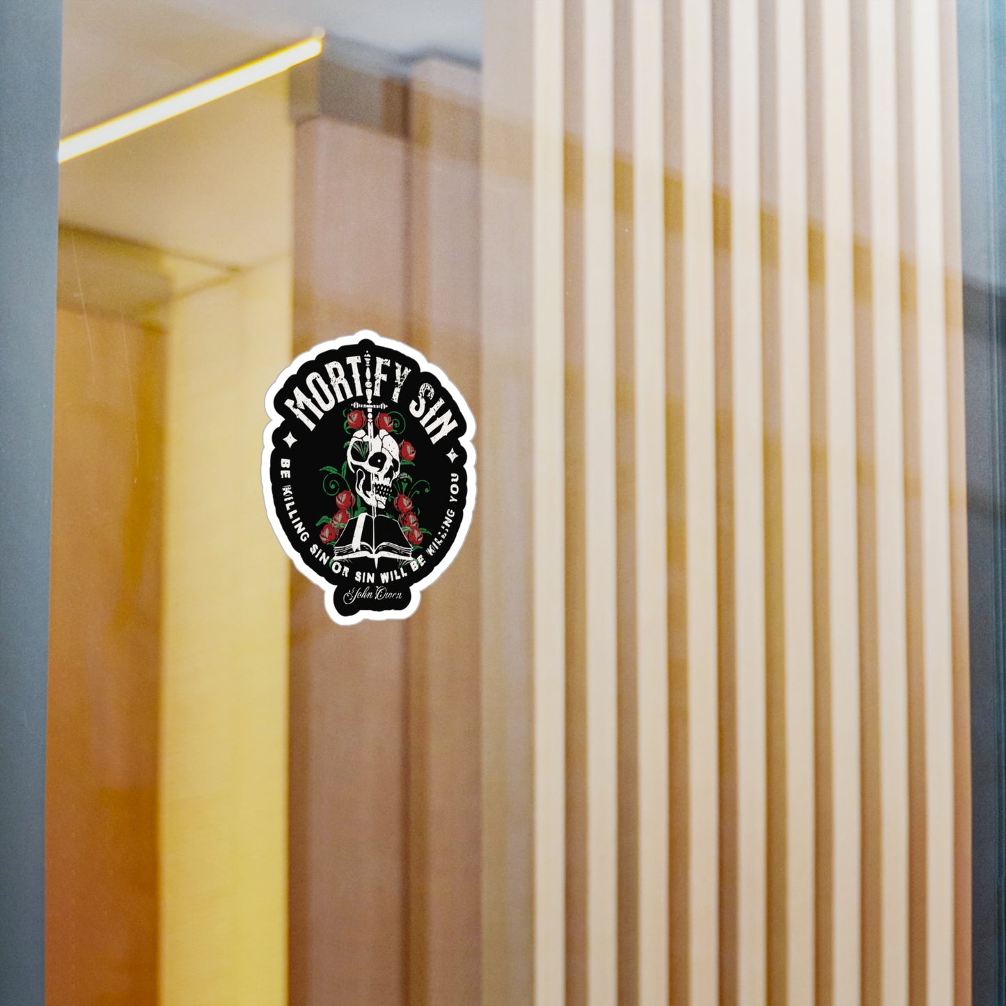 Mortify Sin - Kiss-Cut Vinyl Decals