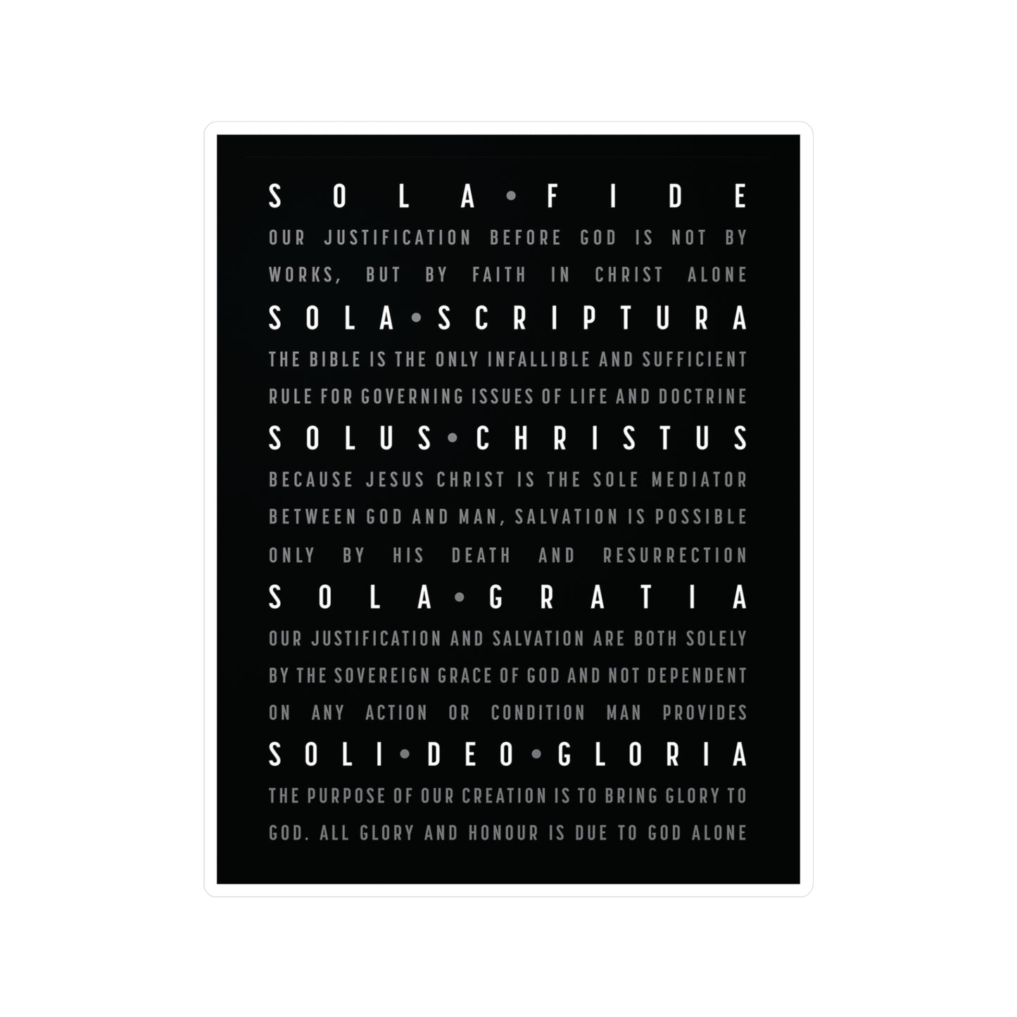 5 SOLAS Decal