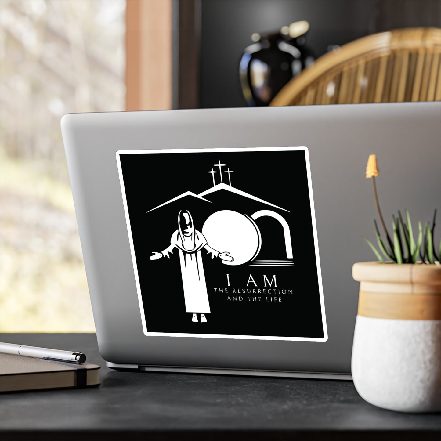 I AM The Resurrection - Kiss-Cut Decals