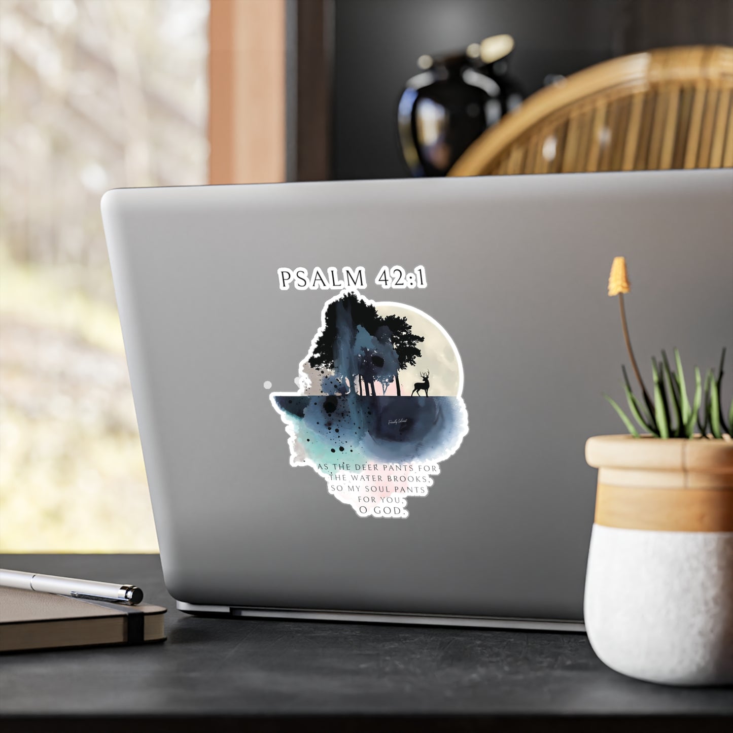 My Soul Thirsts For God - Kiss-Cut Vinyl Decals