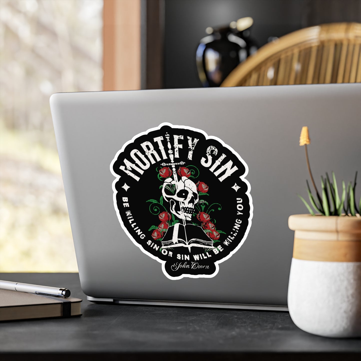 Mortify Sin - Kiss-Cut Vinyl Decals