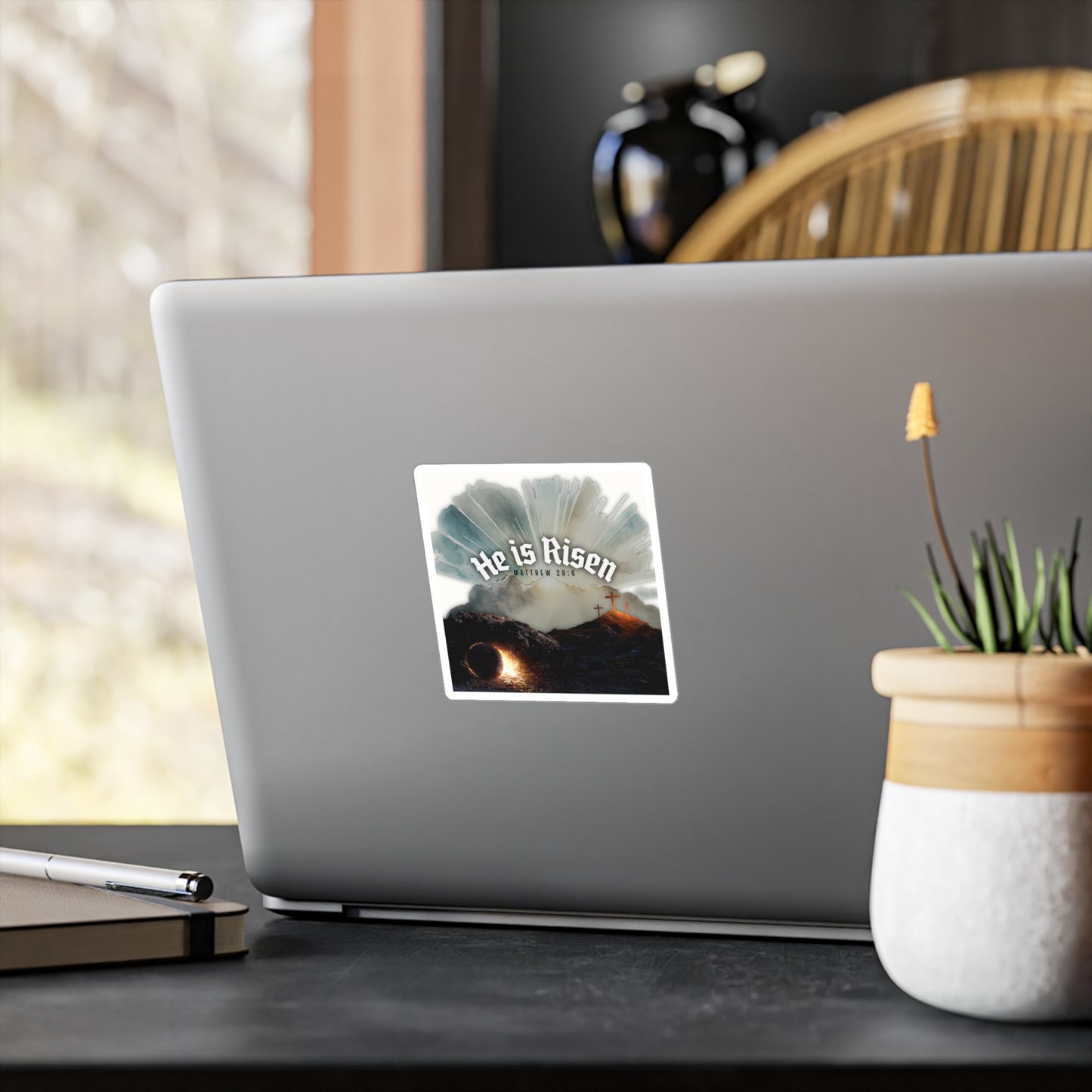 He Is Risen - Decal