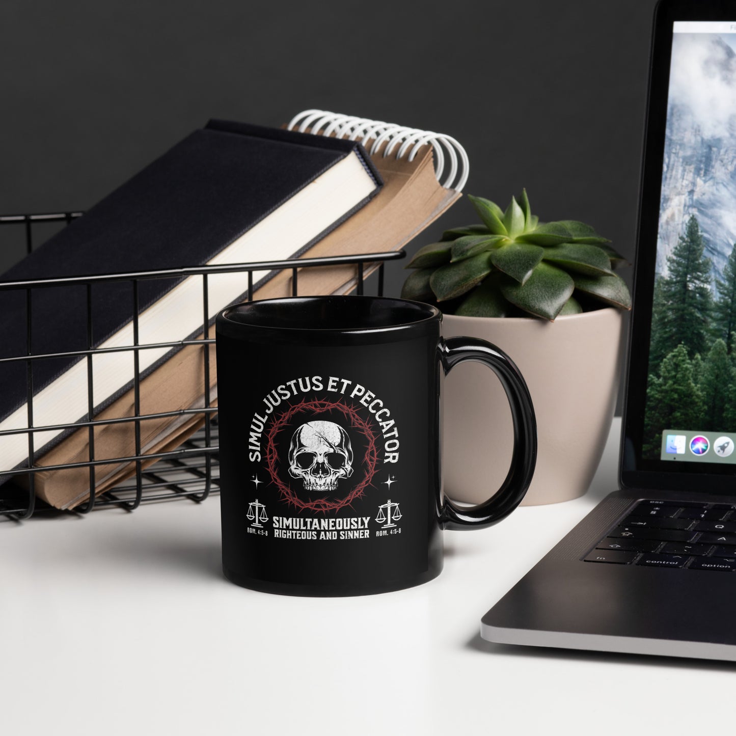 Simul Justus et Peccator Mug Calvinist Apparel™