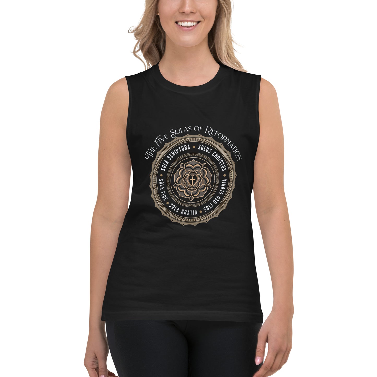 The 5 Solas - Muscle Shirt Calvinist Apparel™