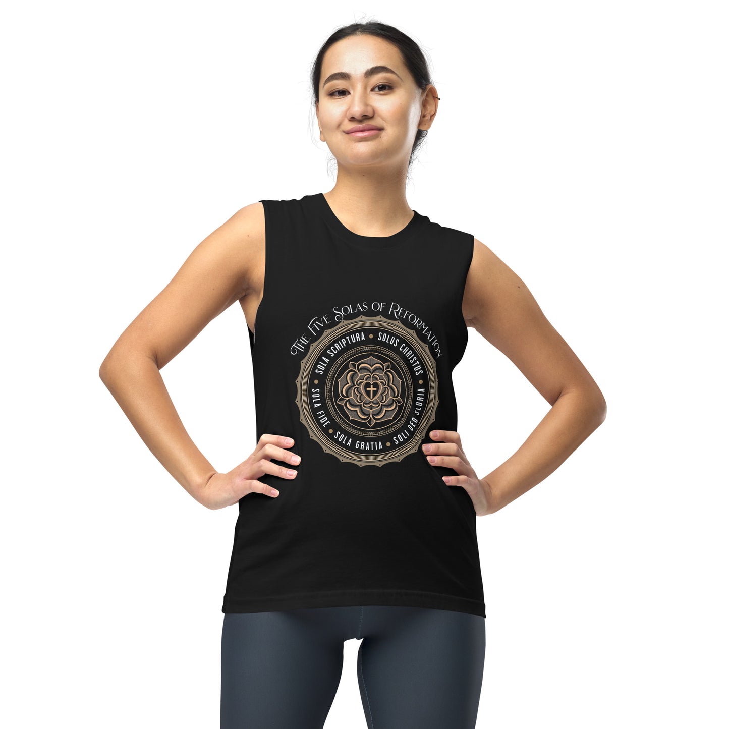 The 5 Solas - Muscle Shirt Calvinist Apparel™