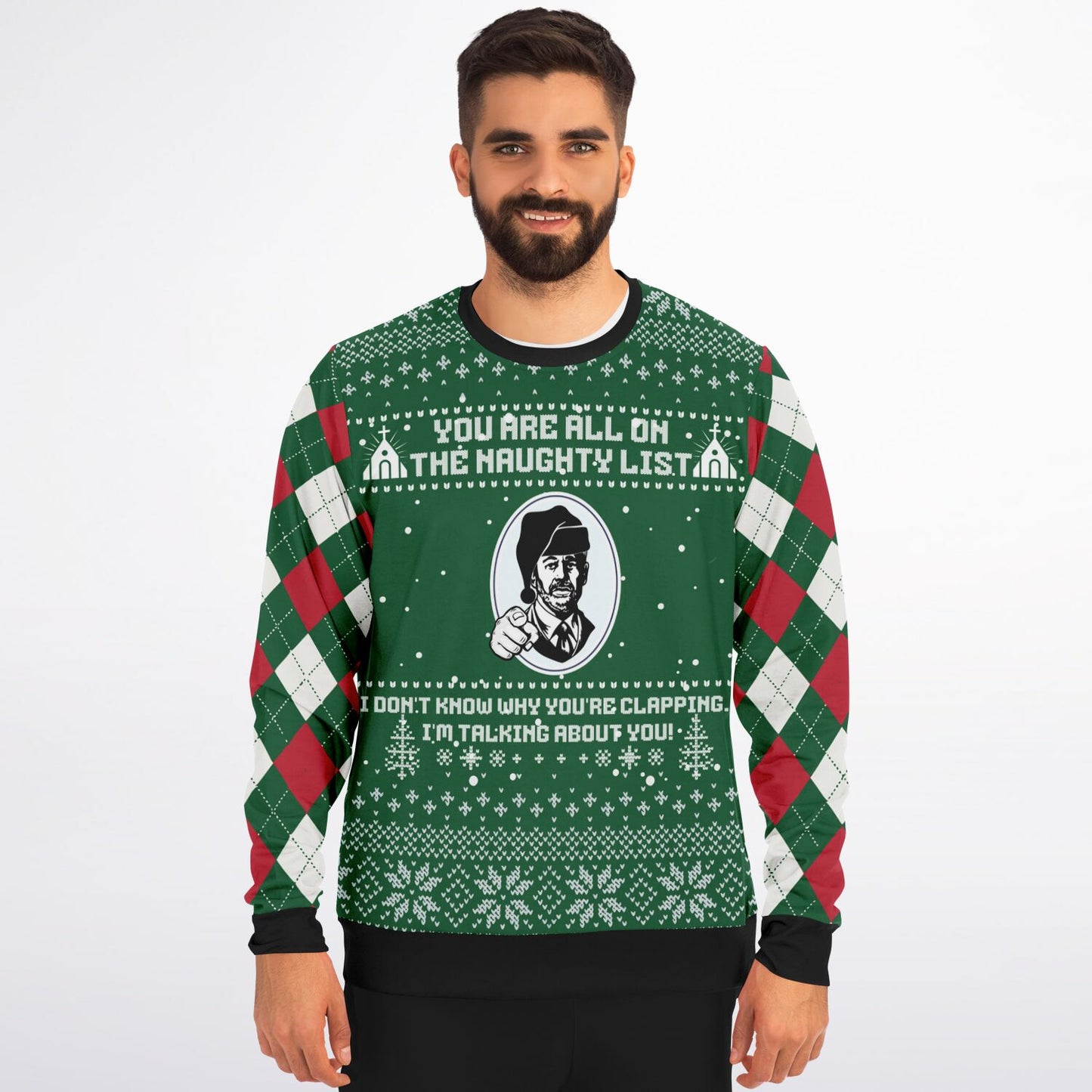 Paul Washer Naughty List - Forest Green Sweatshirt