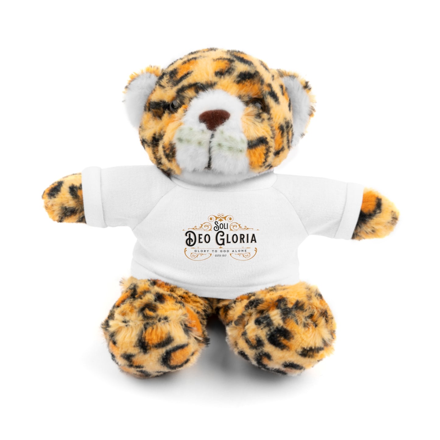 Soli Deo Gloria - Plush  Animals with Tee