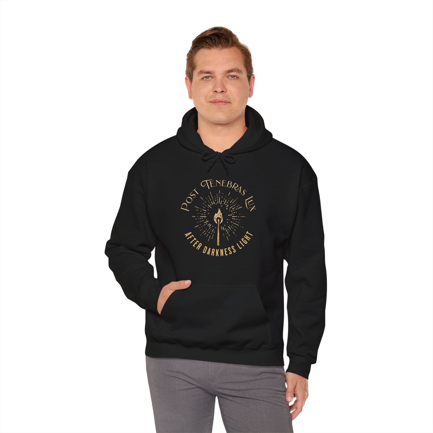 Post Tenebras Lux - Unisex Hoodie Calvinist Apparel™