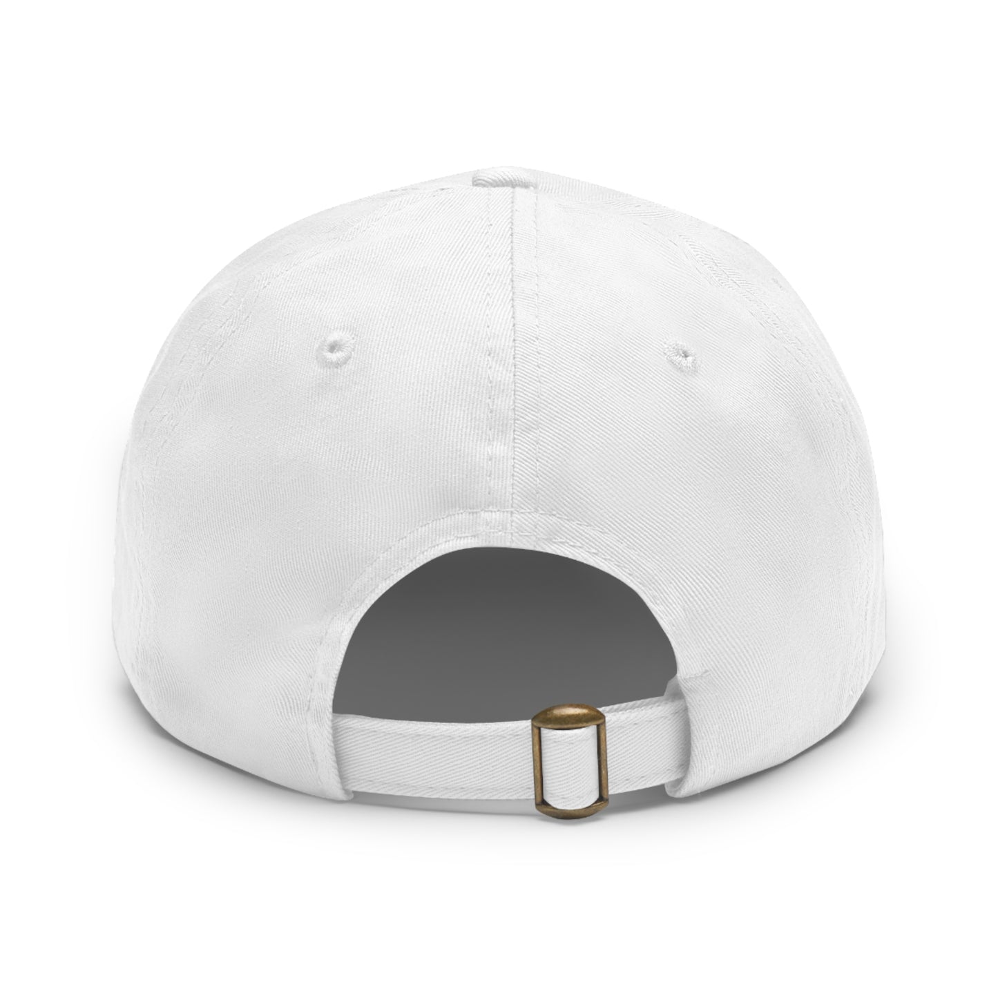 Post Tenebras Lux Dad Hat with Round Leather Patch Calvinist Apparel™