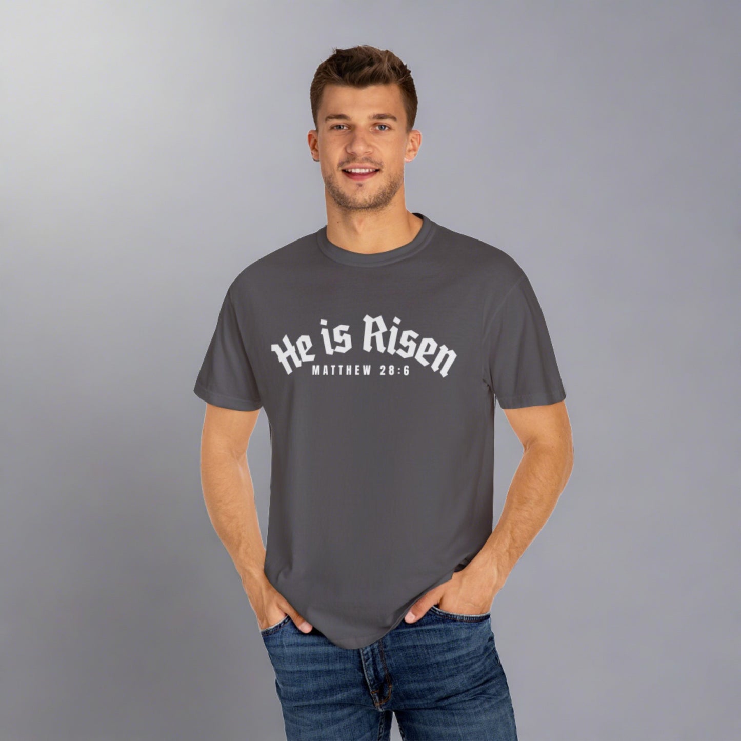 HE IS RISEN - Unisex Tee Calvinist Apparel™