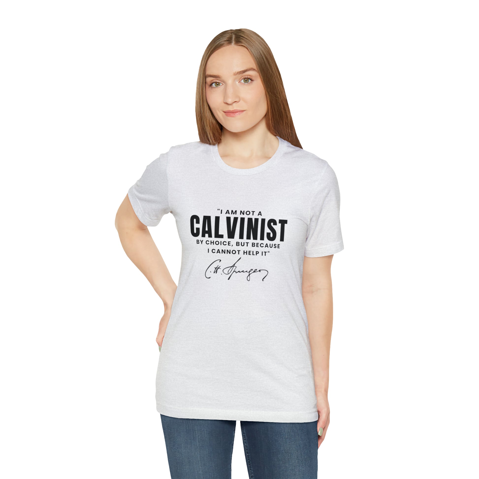 Not a Calvinist by Choice - Unisex Tee Calvinist Apparel™