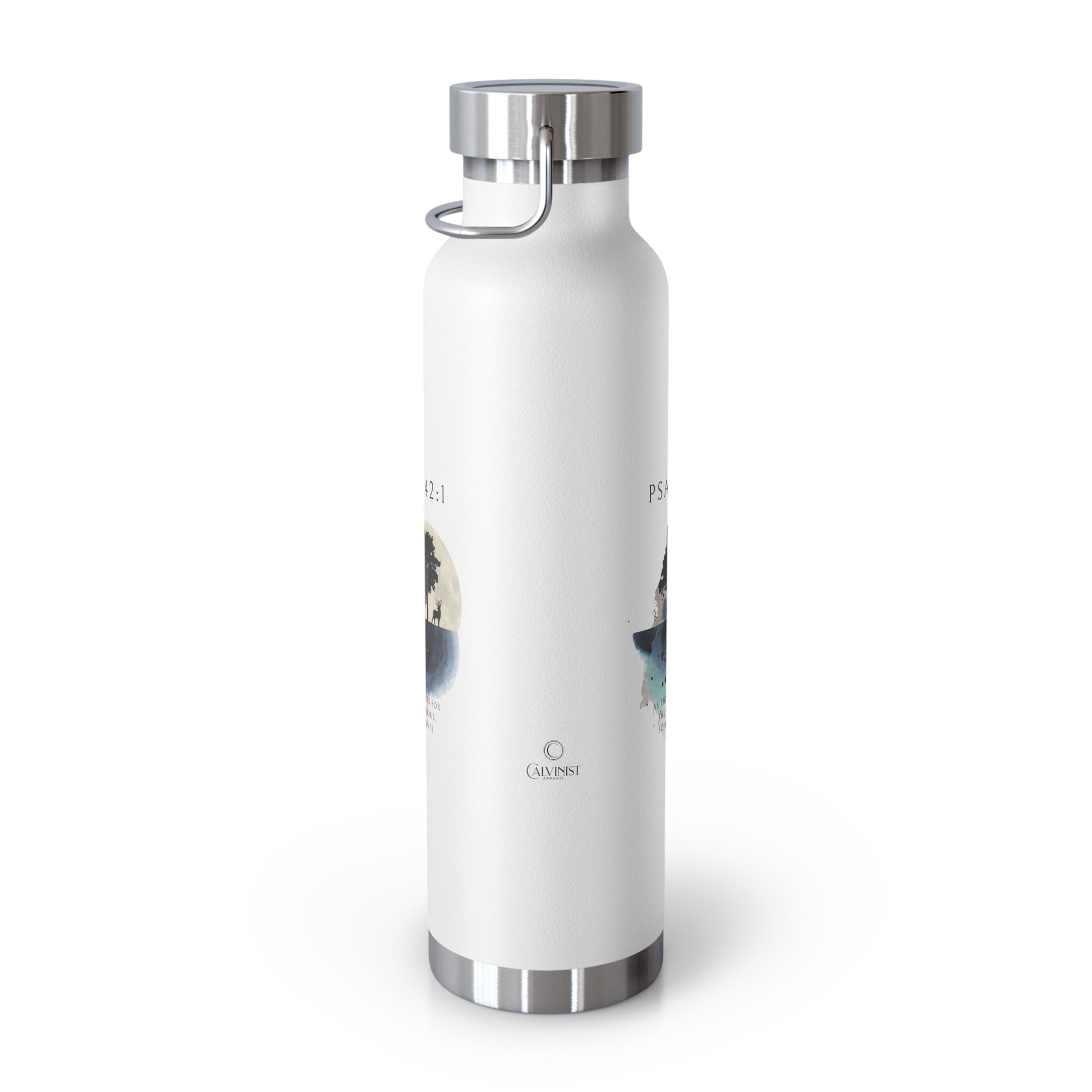 My Soul Thirsts For God -   22oz. Vacuum Insulated Bottle Calvinist Apparel™