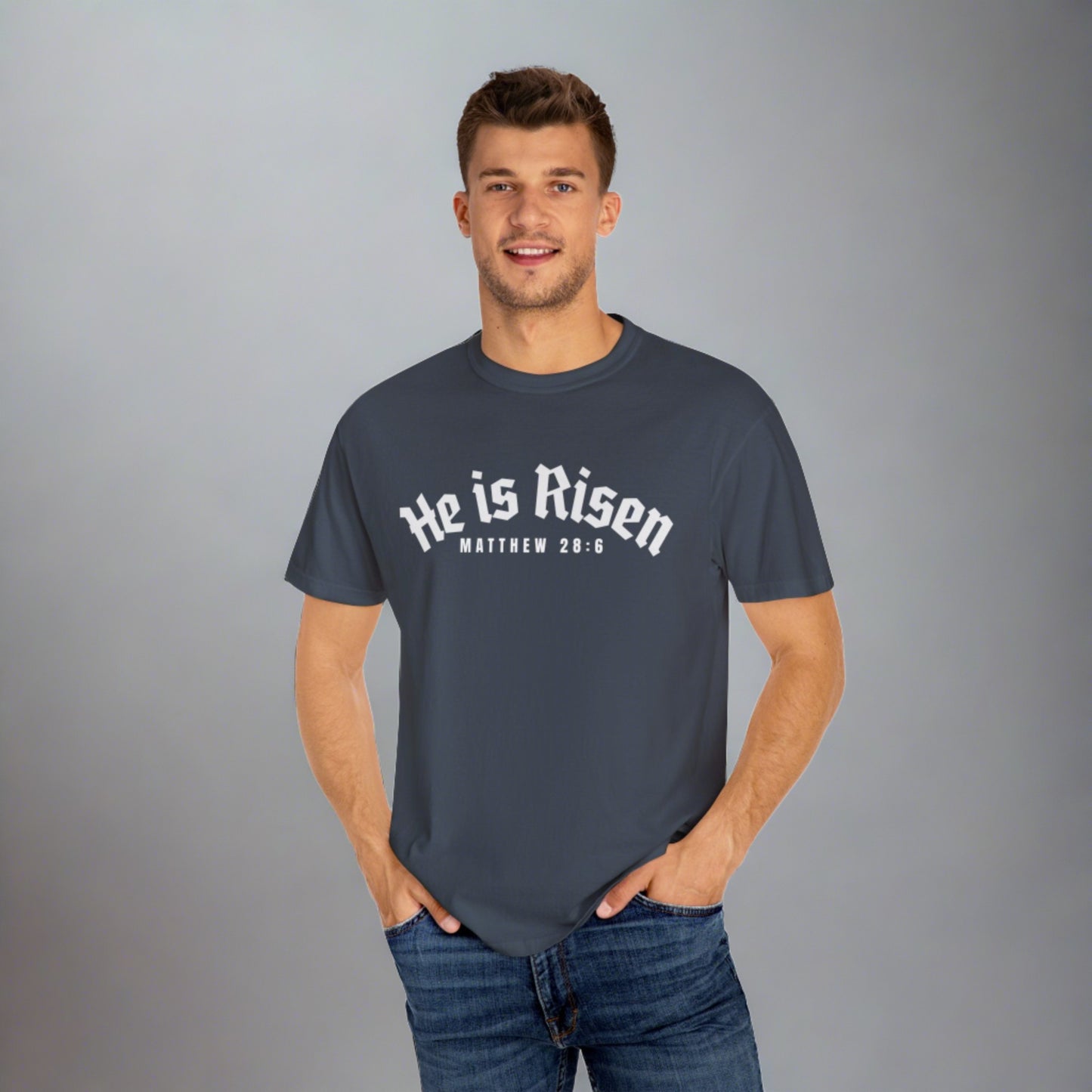 HE IS RISEN - Unisex Tee Calvinist Apparel™