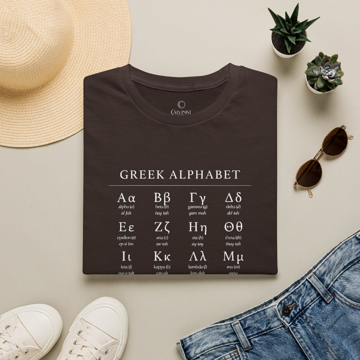 Greek Alphabet Unisex Softstyle T-Shirt - Perfect for Students and Scholars