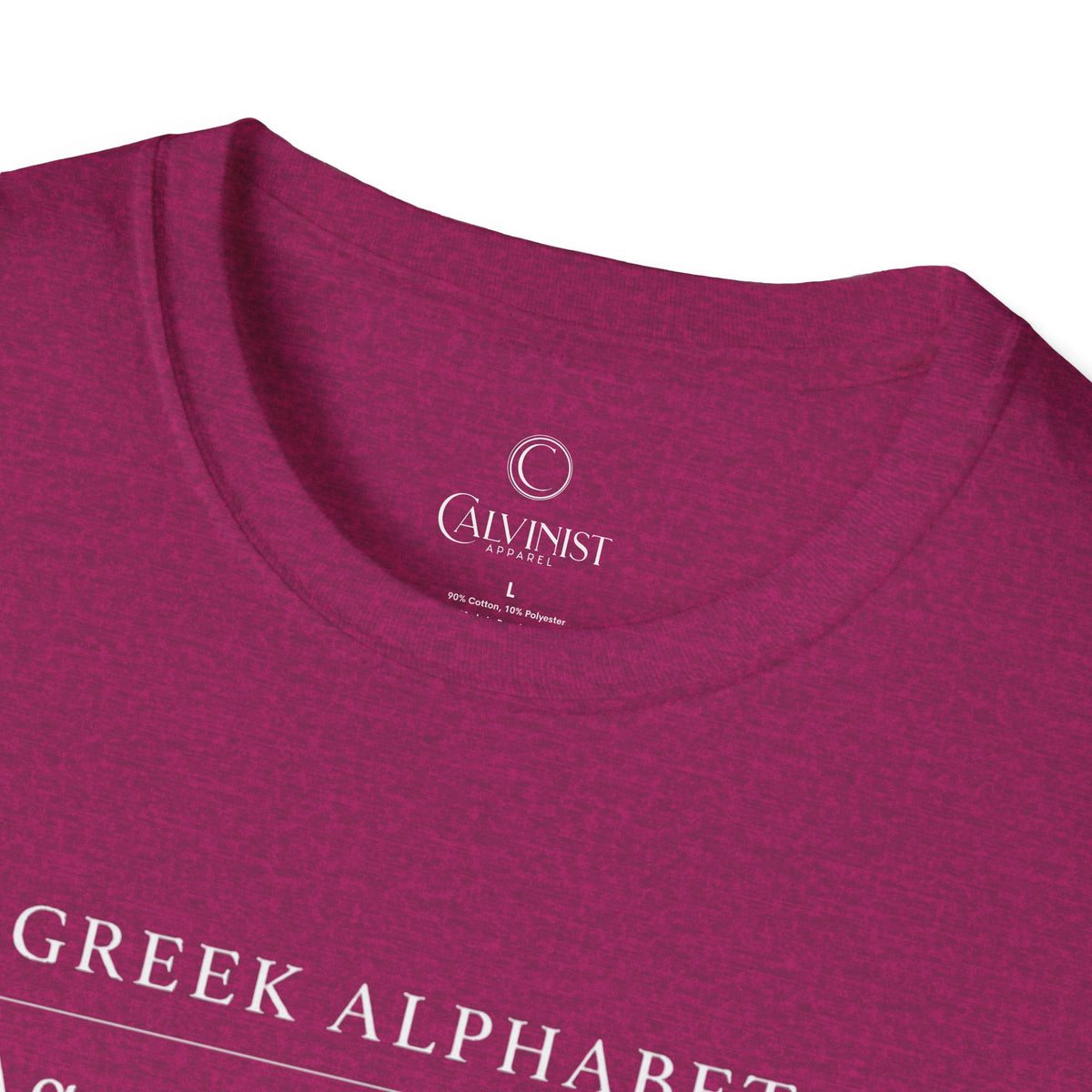 Greek Alphabet Unisex Softstyle T-Shirt - Perfect for Students and Scholars
