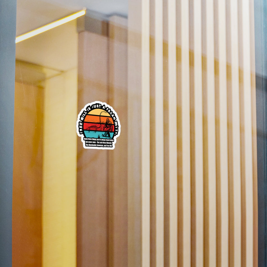 Free Will is a Myth - Kiss-Cut Vinyl Decals