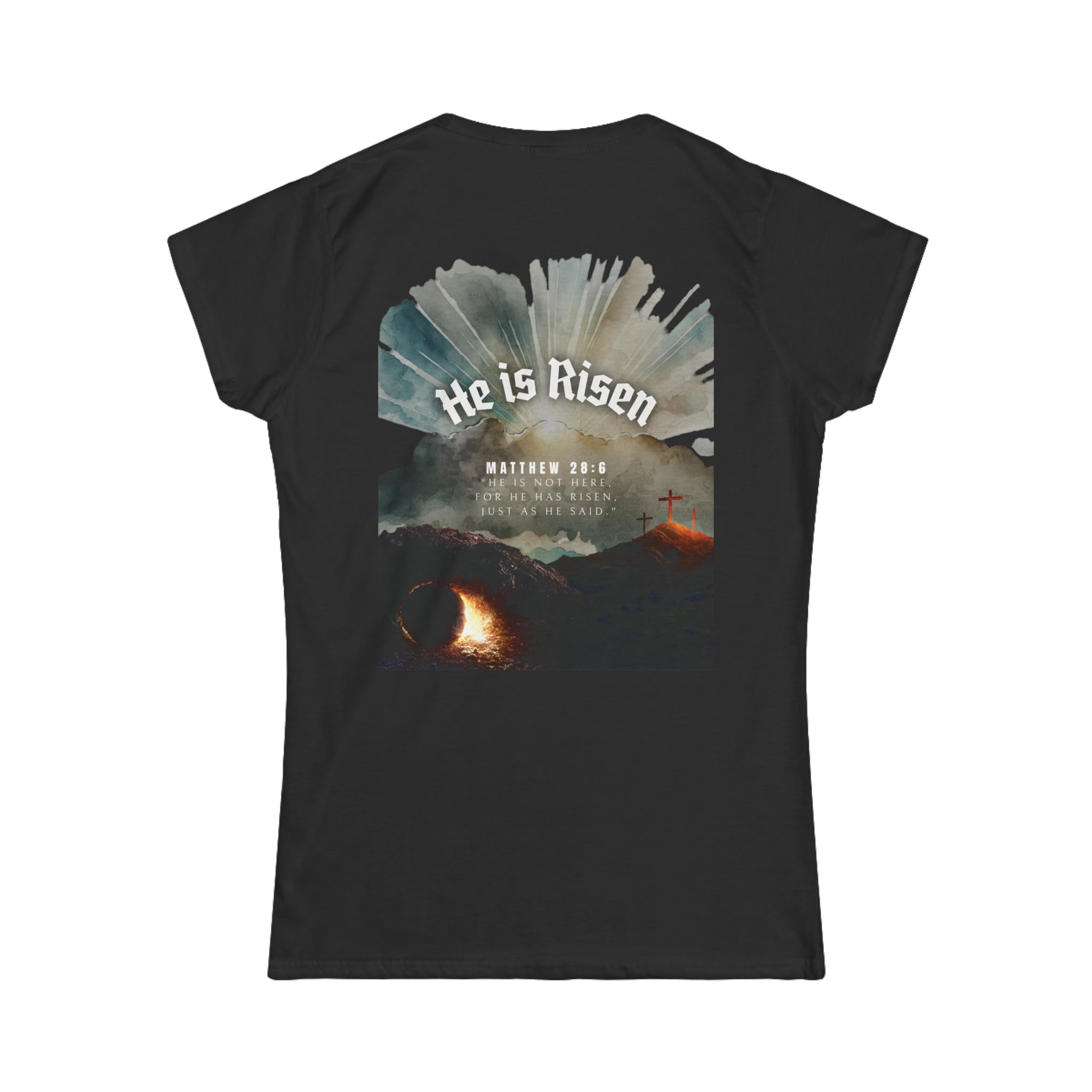 HE IS RISEN - Women's Relaxed Fit Tee Calvinist Apparel™