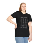 Greek Alphabet Unisex Softstyle T-Shirt - Perfect for Students and Scholars