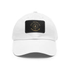 Post Tenebras Lux - Dad Hat with Leather Patch Calvinist Apparel™