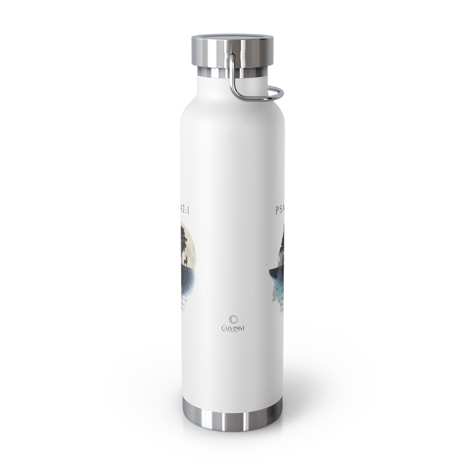 My Soul Thirsts For God -   22oz. Vacuum Insulated Bottle Calvinist Apparel™