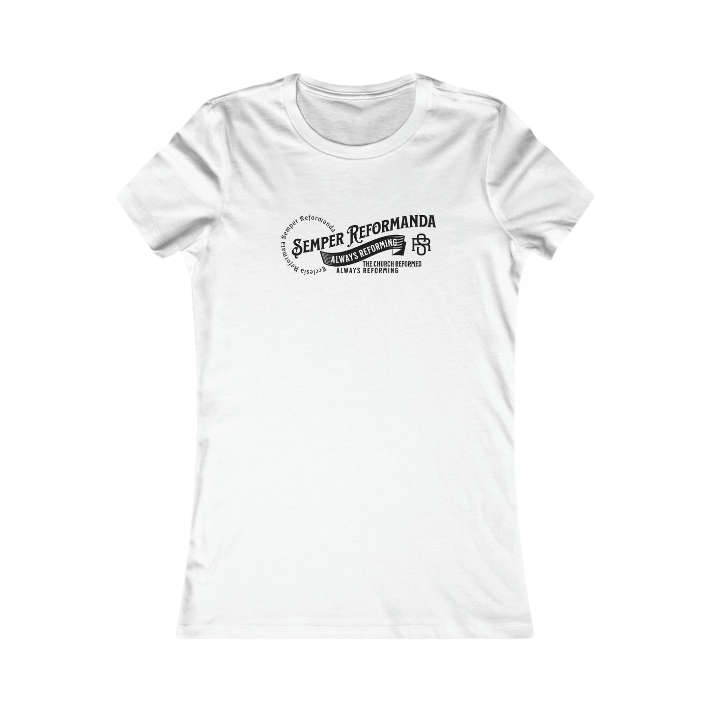 Semper Reformanda - Women's Slim Fit Tee Calvinist Apparel™