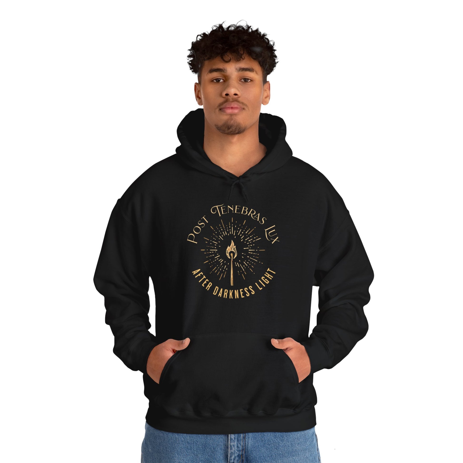 Post Tenebras Lux - Unisex Hoodie Calvinist Apparel™