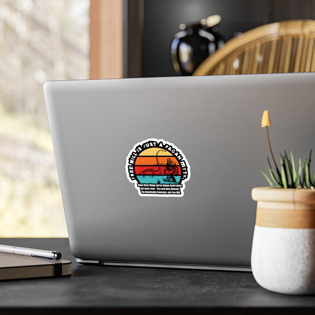 Free Will is a Myth - Kiss-Cut Vinyl Decals