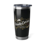 Friendly Calvinist - Lilac Tulips 20oz Tumbler Printify