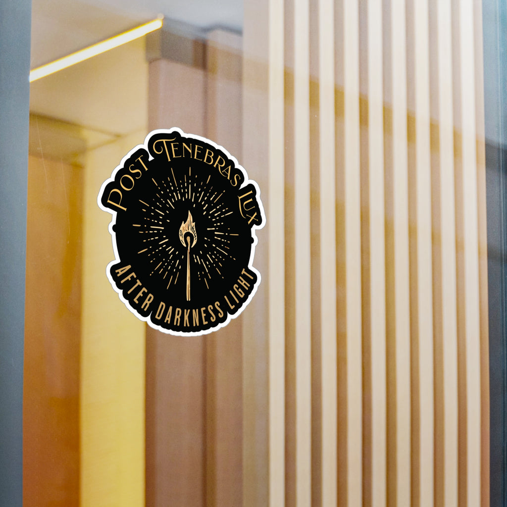 Post Tenebras Lux - Kiss-Cut Vinyl Decals
