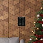 Greek Alphabet -  Black Matte Vertical Posters