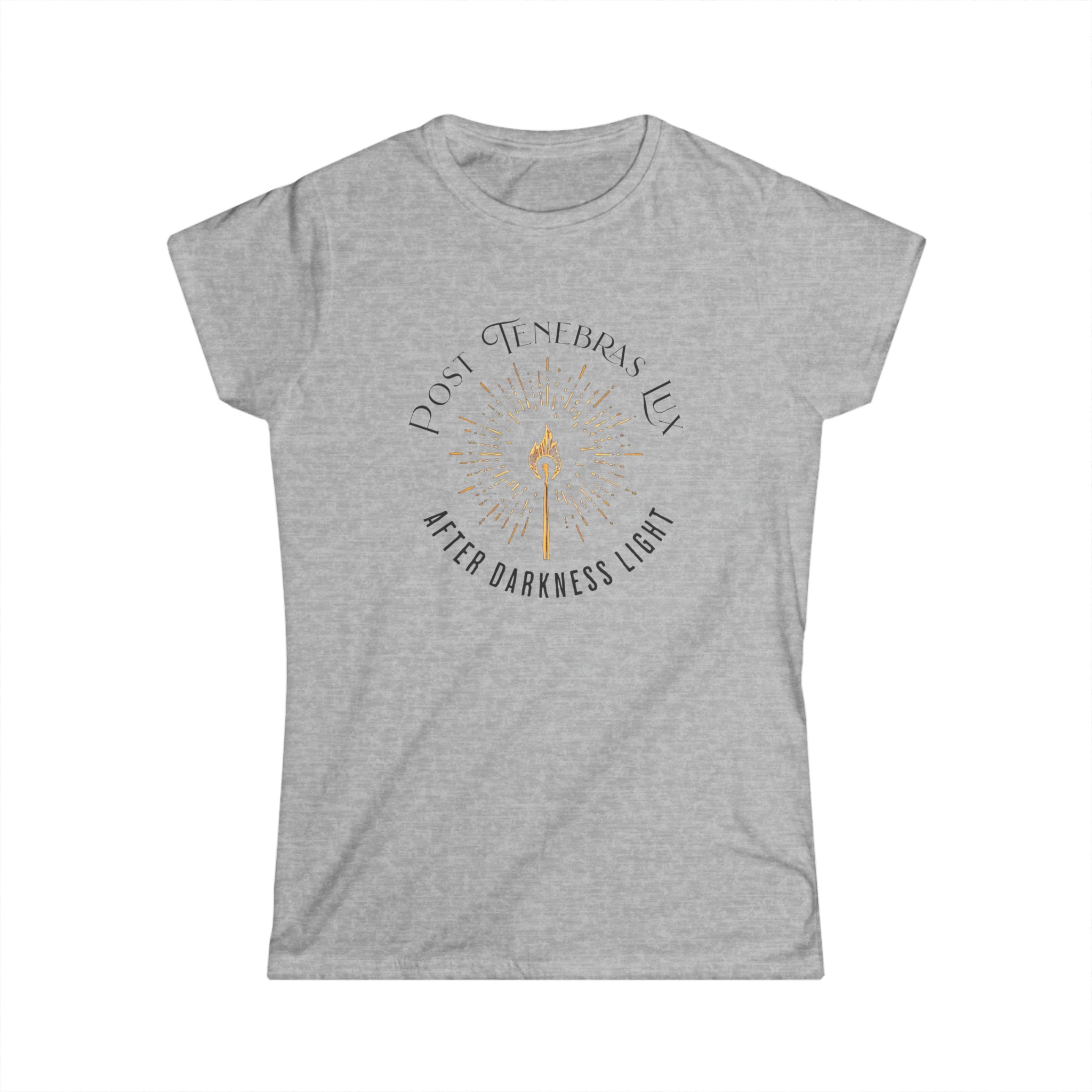 Post Tenebras Lux - Women's Relaxed Fit Tee Calvinist Apparel™