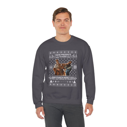 Punching Heretics II - Unisex Crewneck Sweatshirt