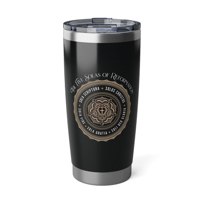 The Five Solas of Reformation 20oz Tumbler Calvinist Apparel™