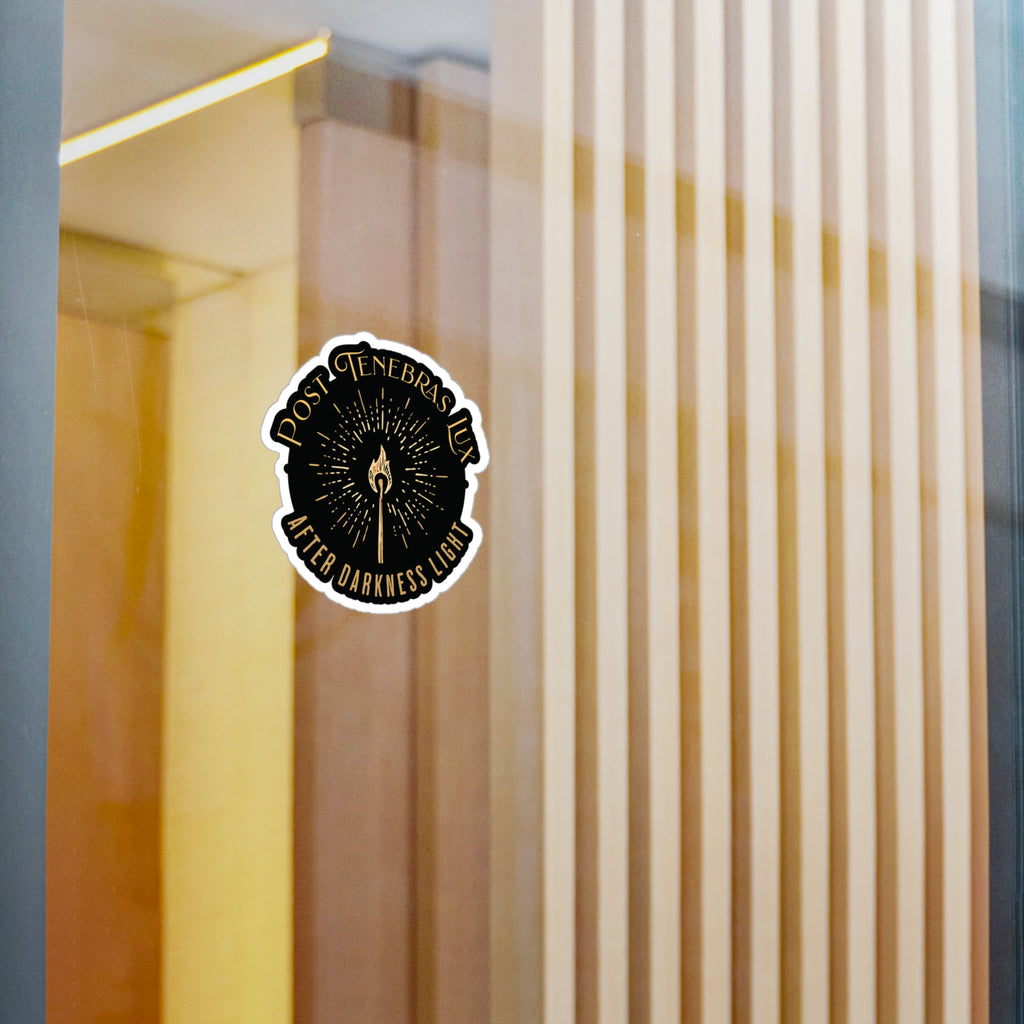 Post Tenebras Lux - Kiss-Cut Vinyl Decals