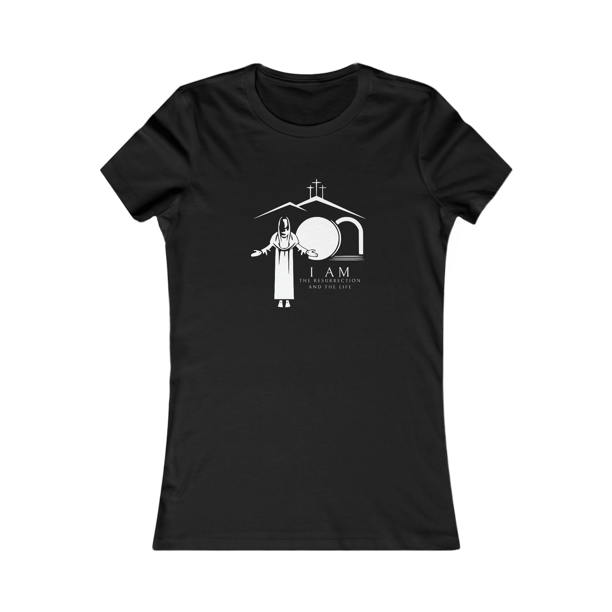 I Am The Resurrection - Women's Slim Fit Tee Calvinist Apparel™