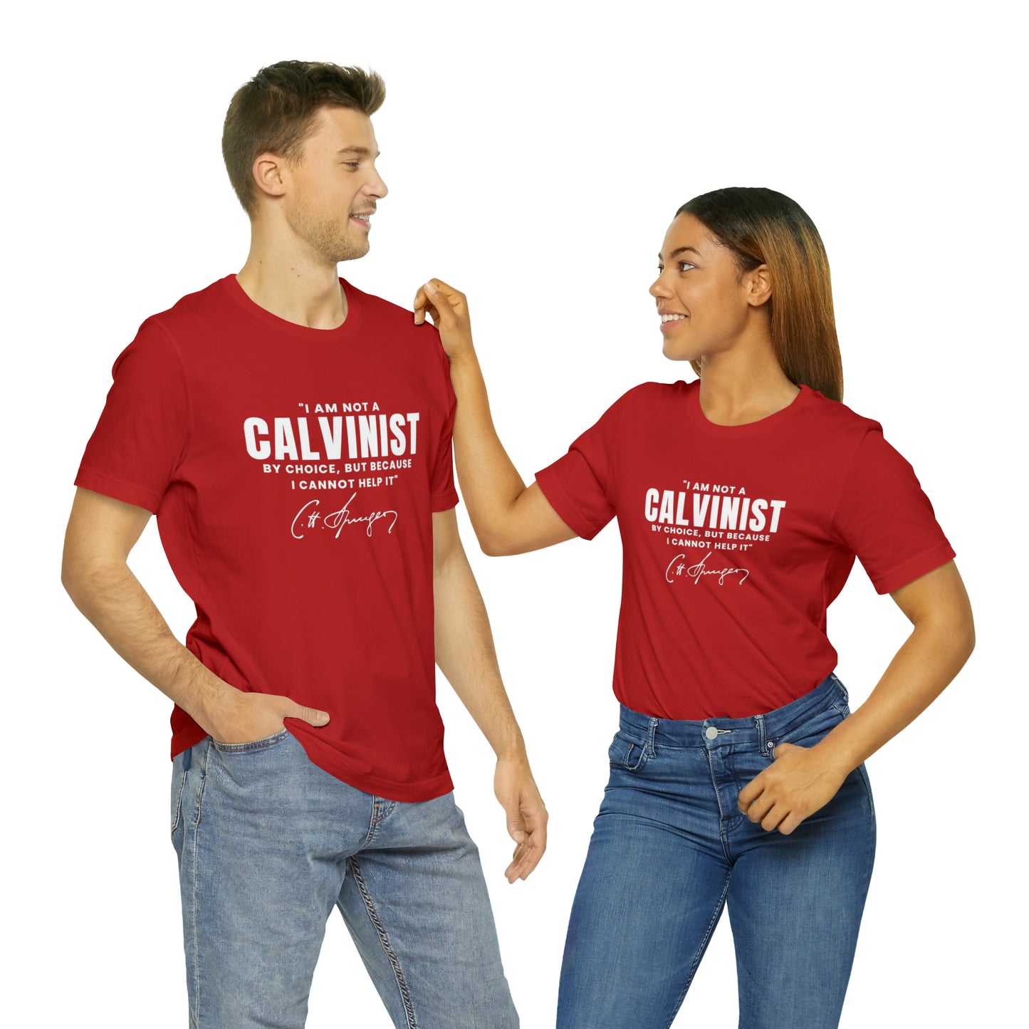 Not a Calvinist by Choice - Unisex Tee Calvinist Apparel™