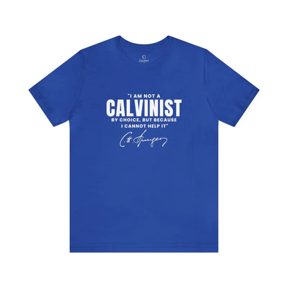 Not a Calvinist by Choice - Unisex Tee Calvinist Apparel™