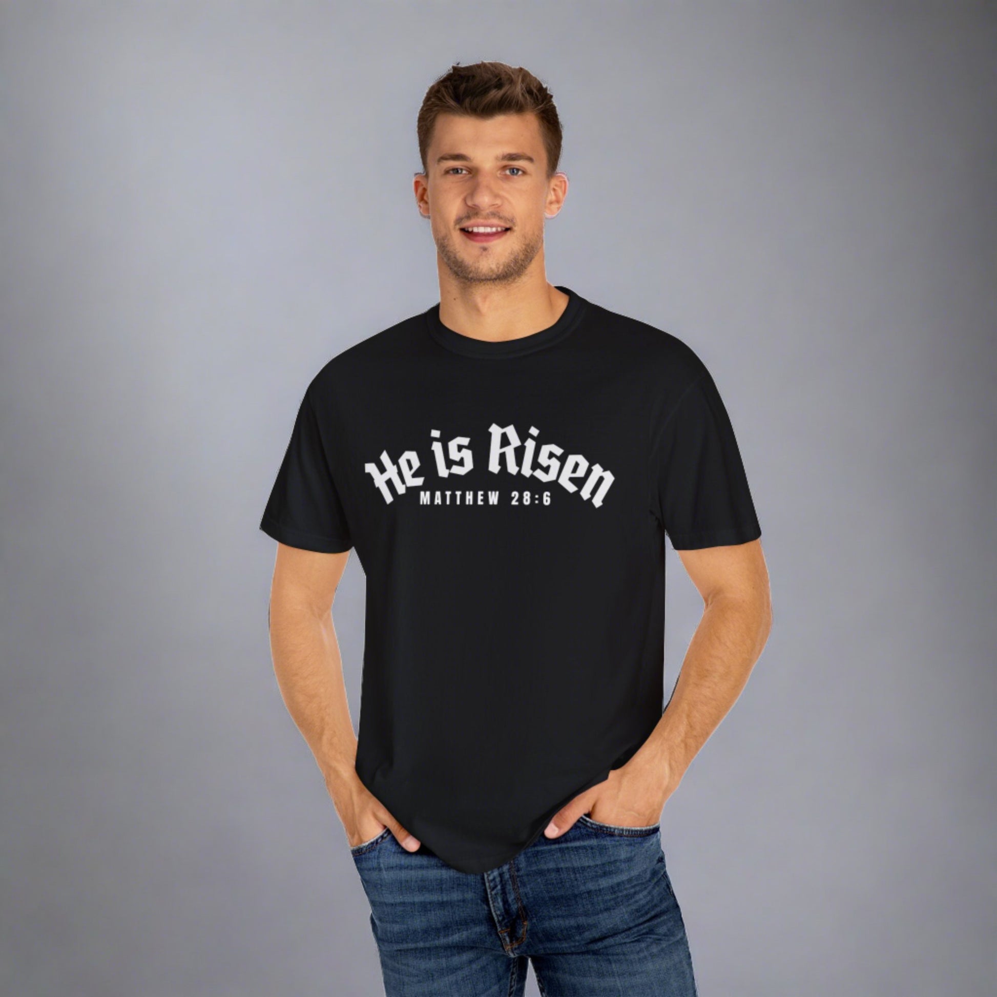 HE IS RISEN - Unisex Tee Calvinist Apparel™