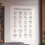 Greek Alphabet - Matte Vertical Posters