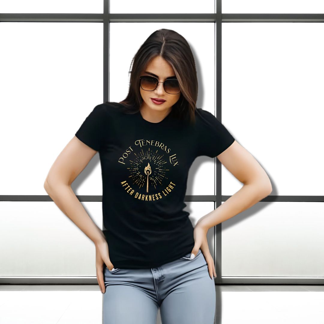 Post Tenebras Lux - Women's Slim Fit Tee