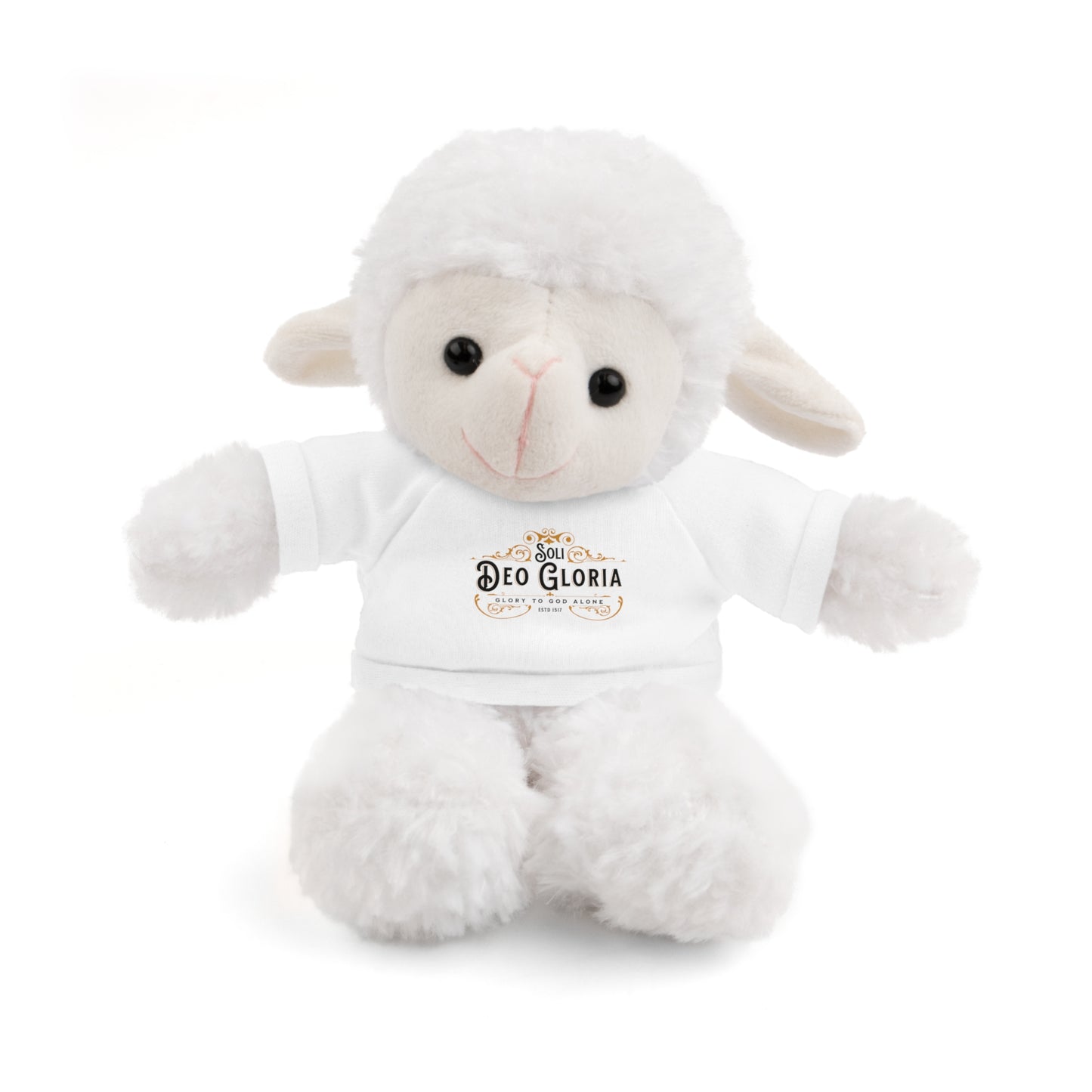 Soli Deo Gloria - Plush  Animals with Tee