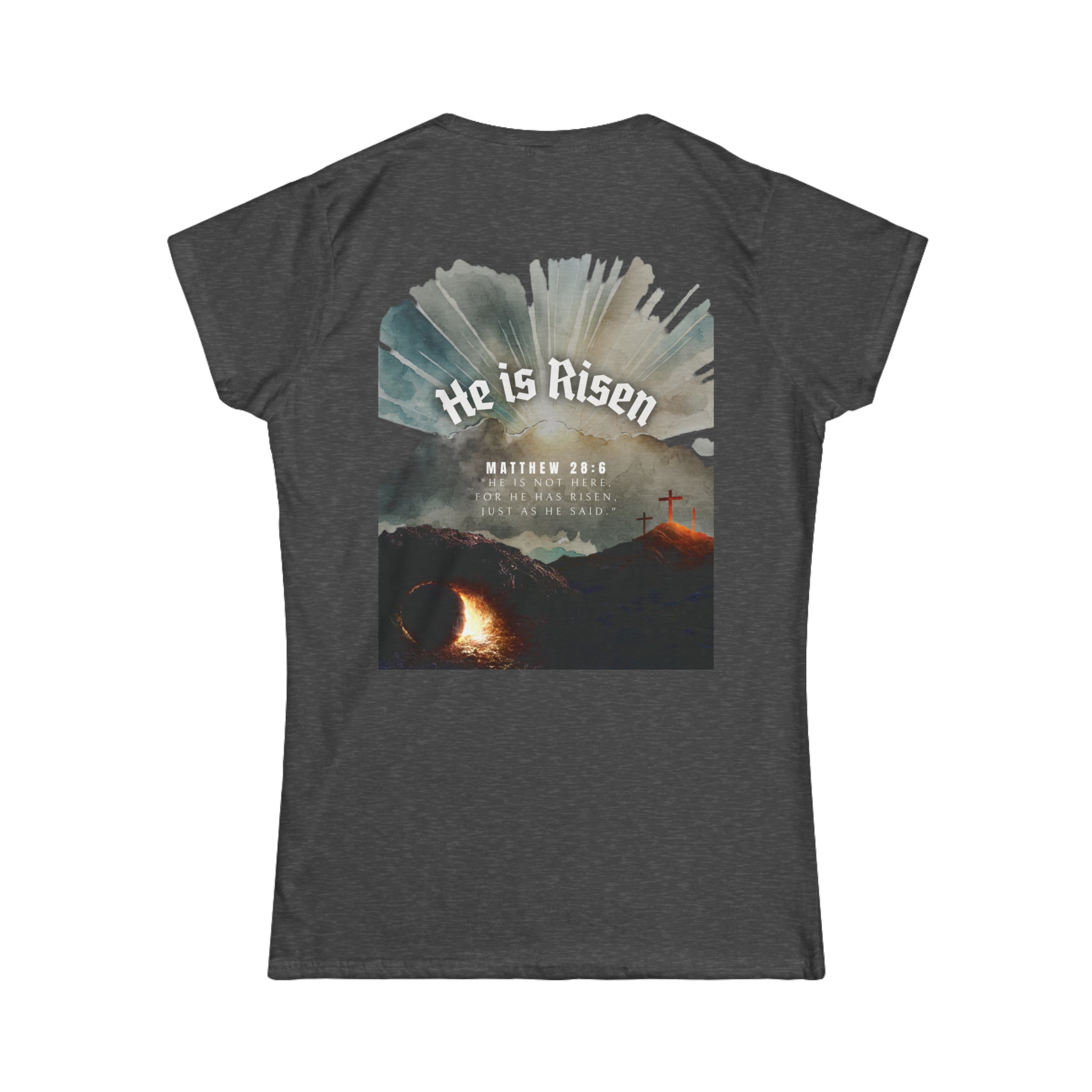 HE IS RISEN - Women's Relaxed Fit Tee Calvinist Apparel™