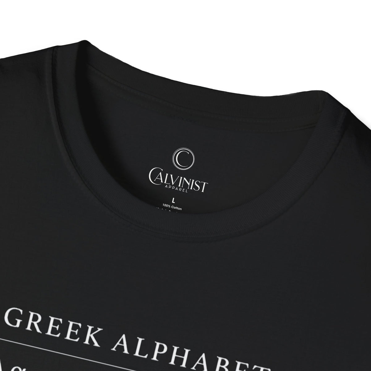 Greek Alphabet Unisex Softstyle T-Shirt - Perfect for Students and Scholars